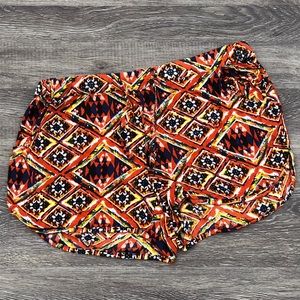 Tribal print shorts